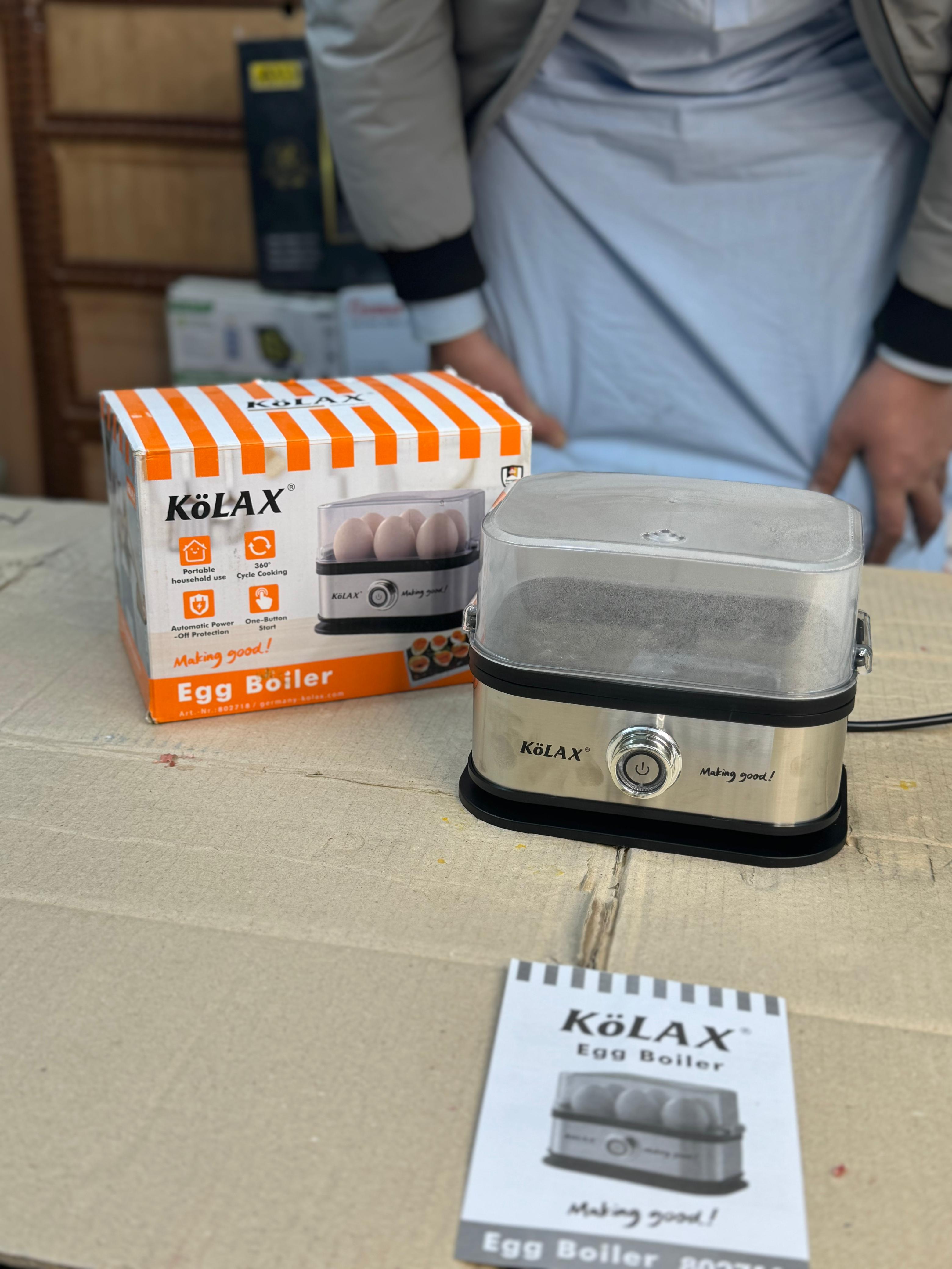 Kolax 6 Egg Boiler  Fast & Easy Egg Cooking
