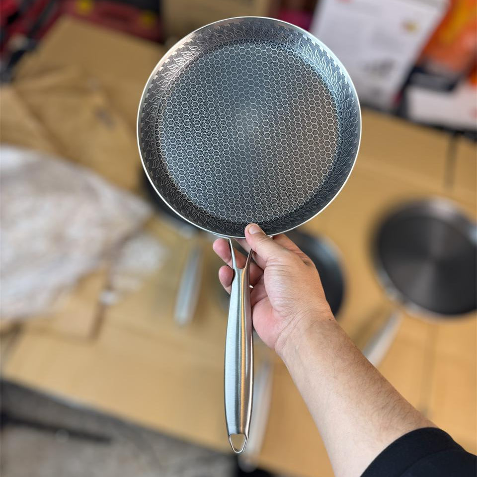 Germany lot honeycomb lesser shallow pizza pan & tawa