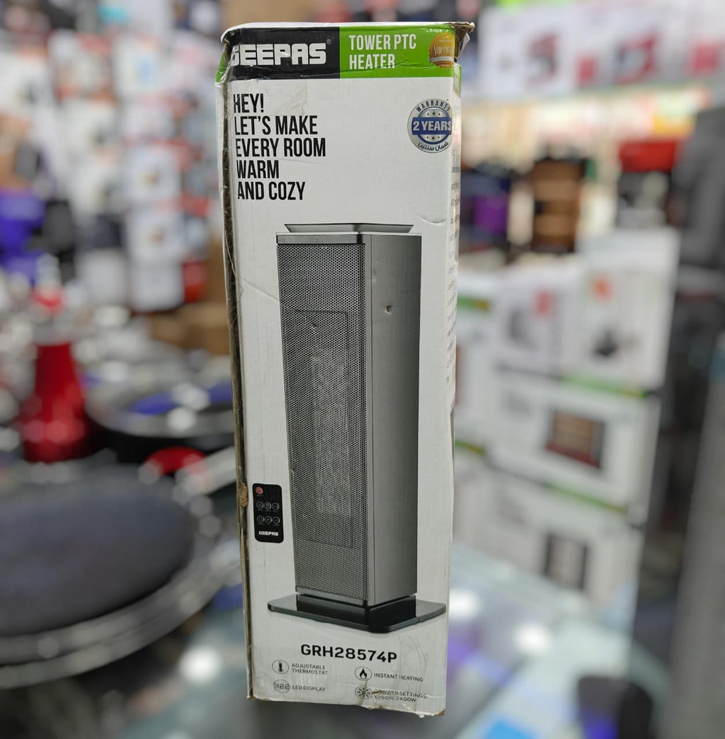 GEEPAS ptc ceramic fan heater 28574