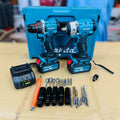 Makita 2 in 1 Drill & impact 30 pcs set