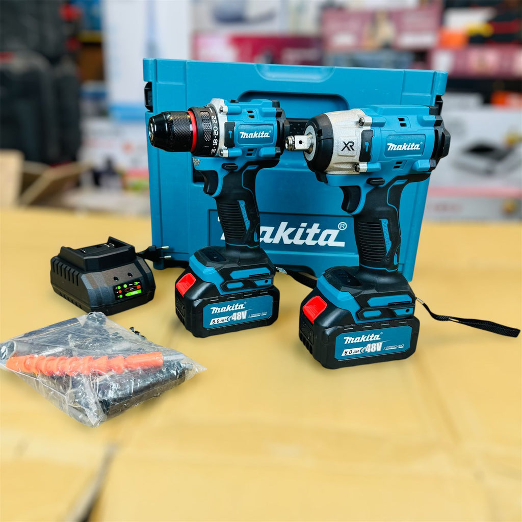 Makita 2 in 1 Drill & impact 30 pcs set