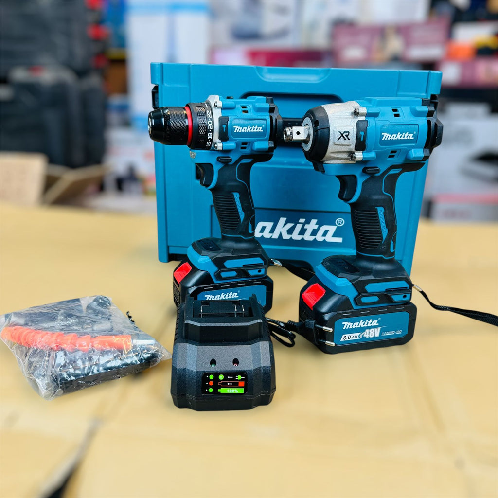 Makita 2 in 1 Drill & impact 30 pcs set