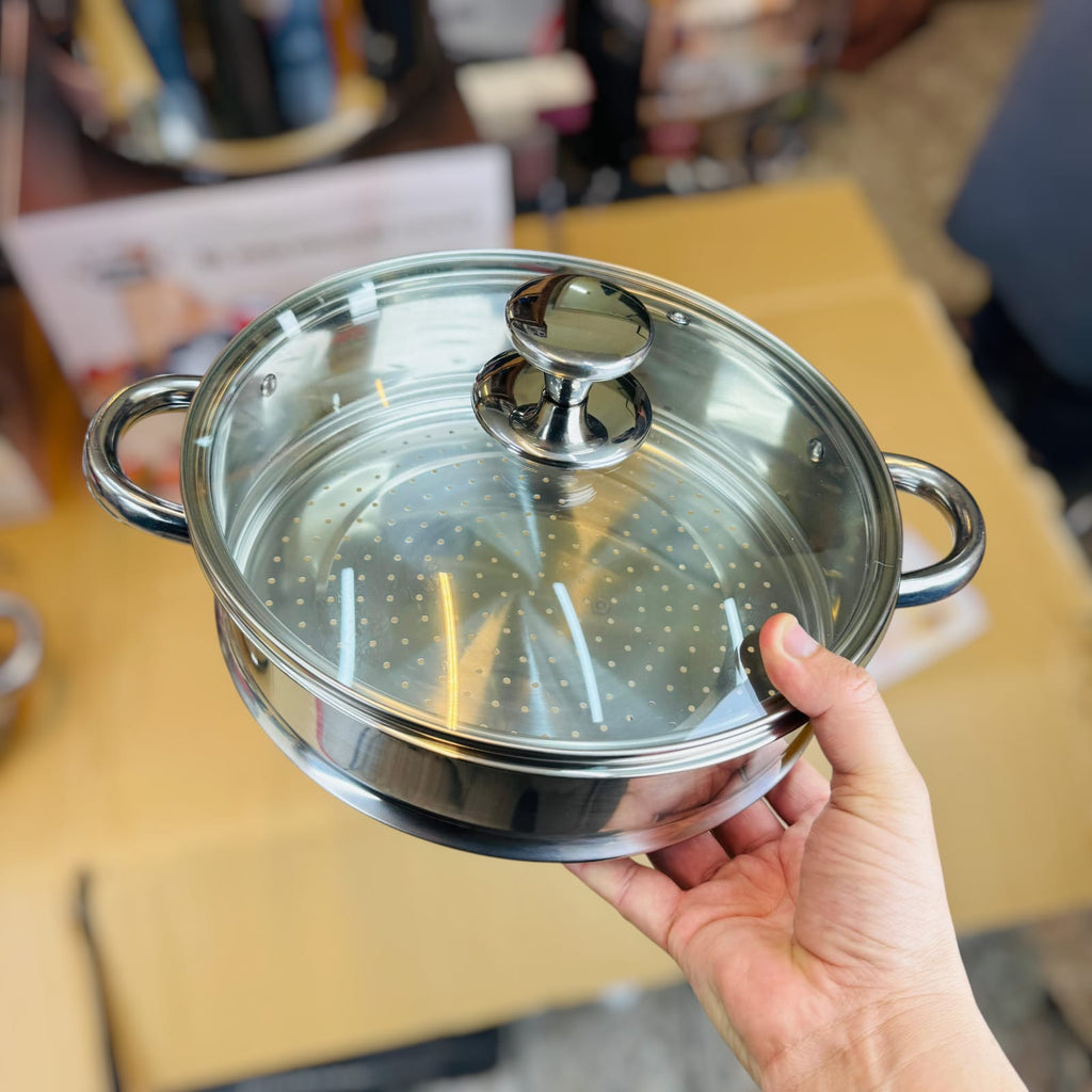 Fata  3 in 1  Pressure Cooker with food steamer