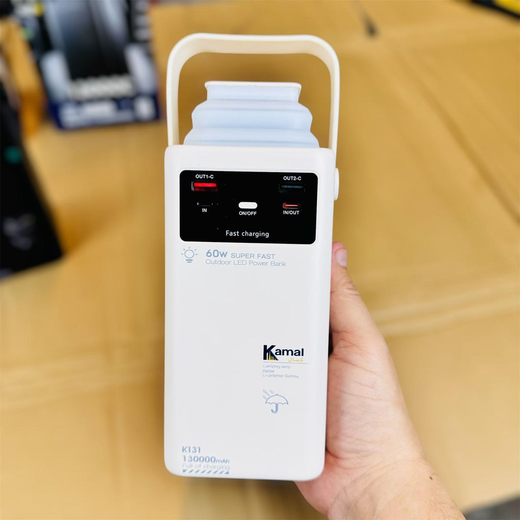 Kamal 1300000mAh Power Bank K131 ( made in dubai )