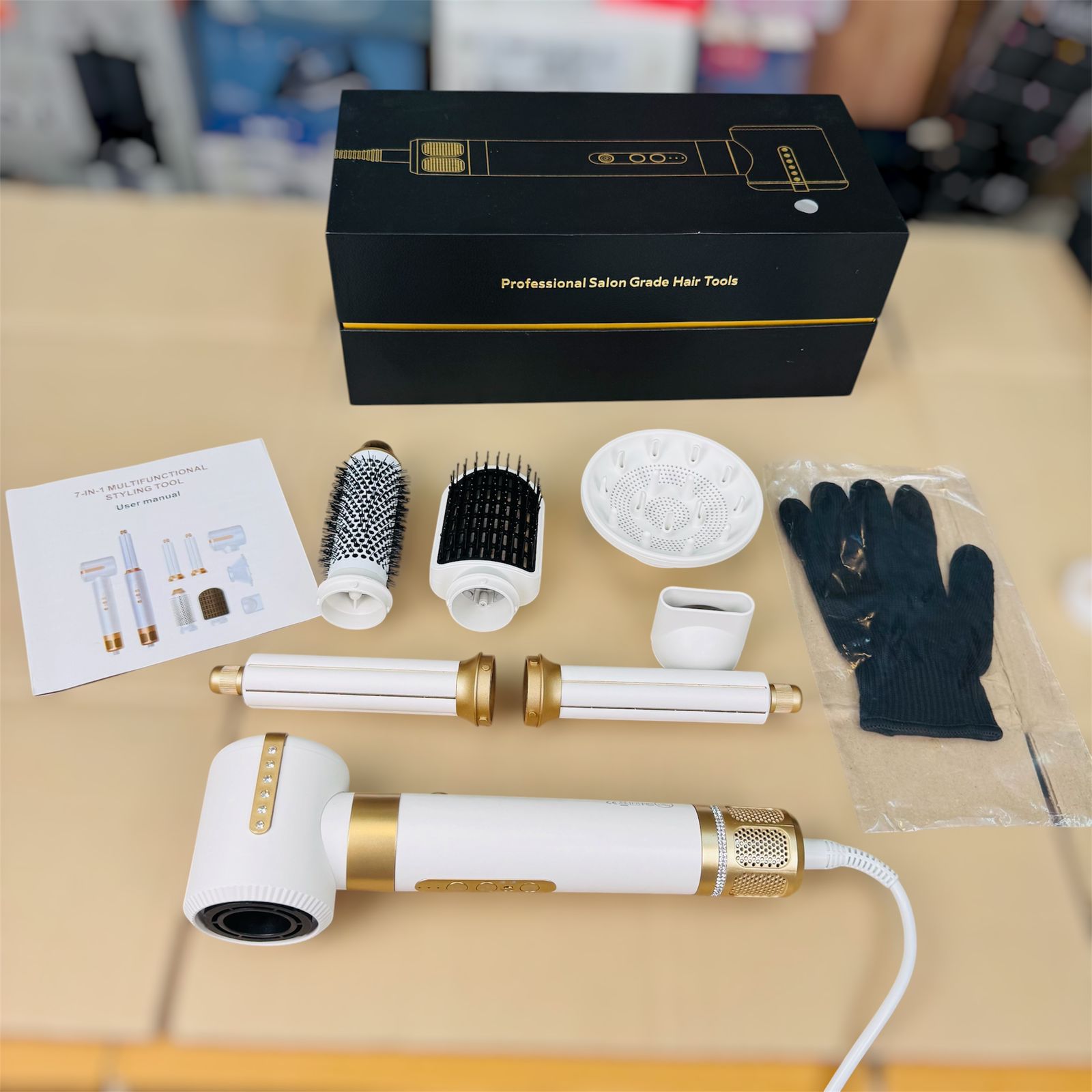 profession salon 7in1 hair dryer set 1200watt