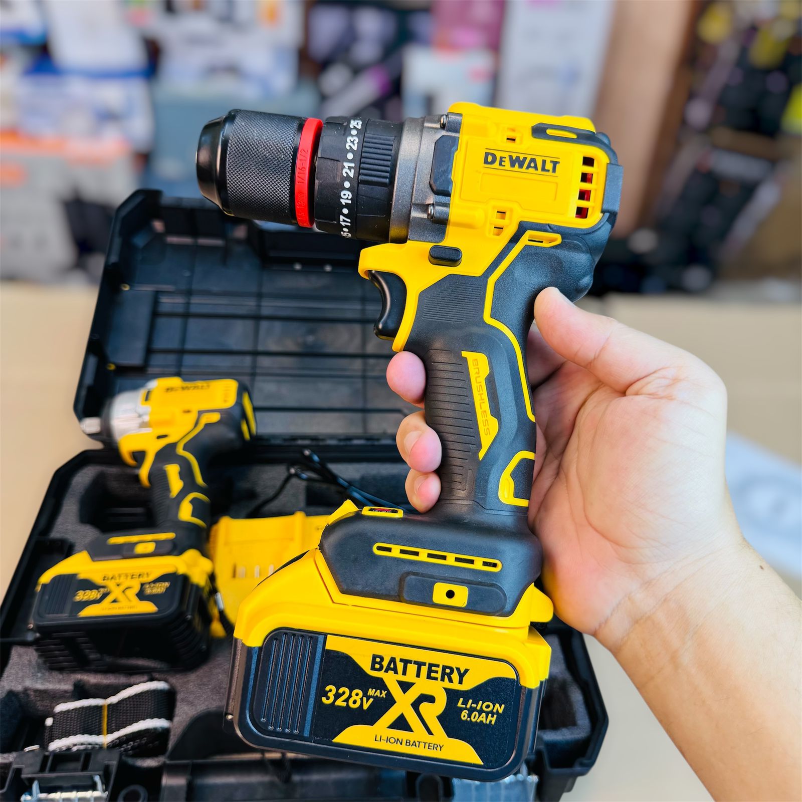 DeWalt 2in1 drill & impact wrench