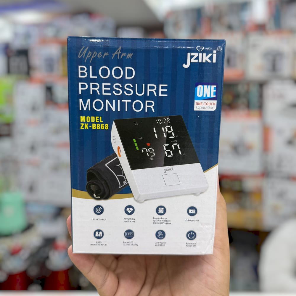 Upper arm Blood Pressure Monitor – with voice ZK-B868
