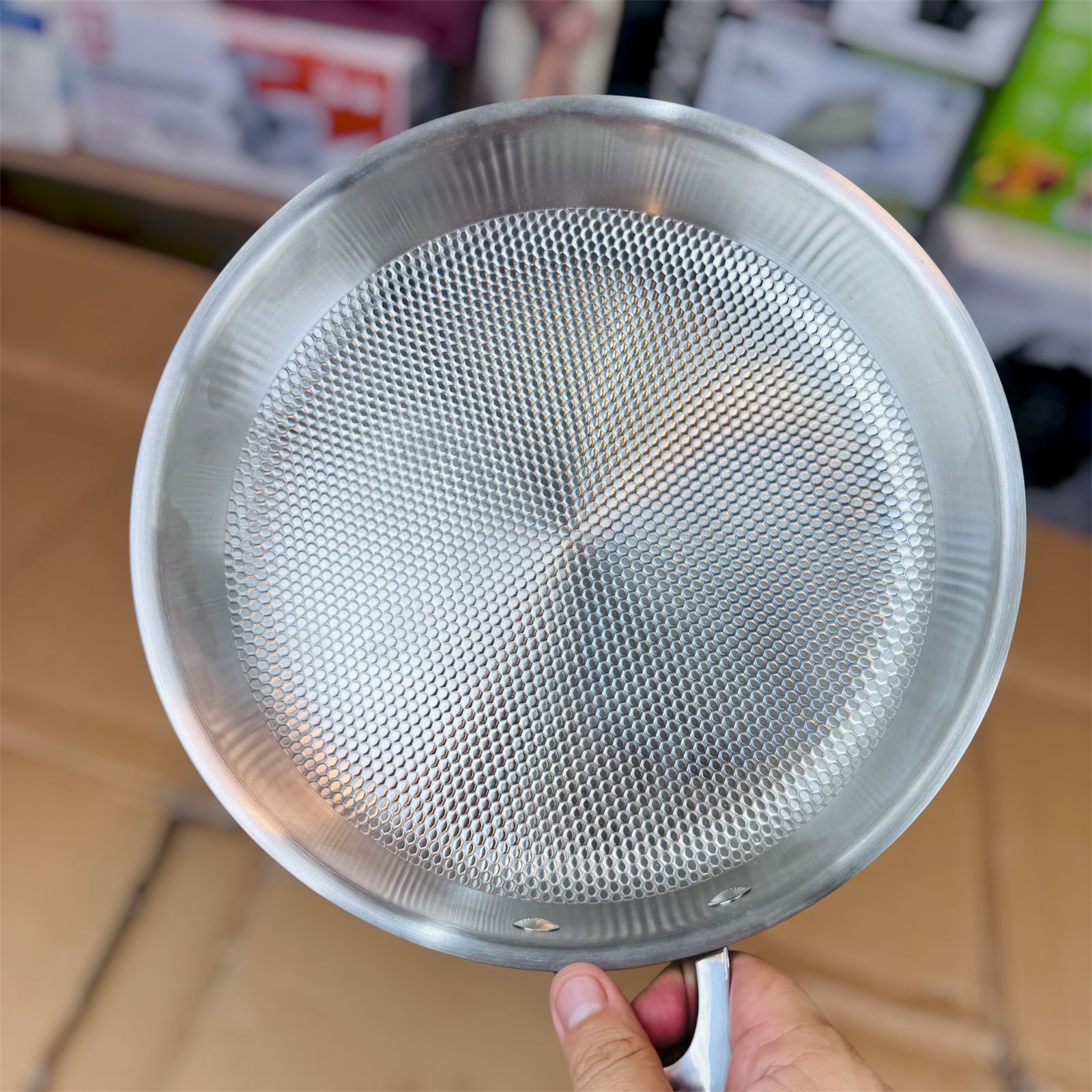 lot imported lasser coating stainlees steel 26CM