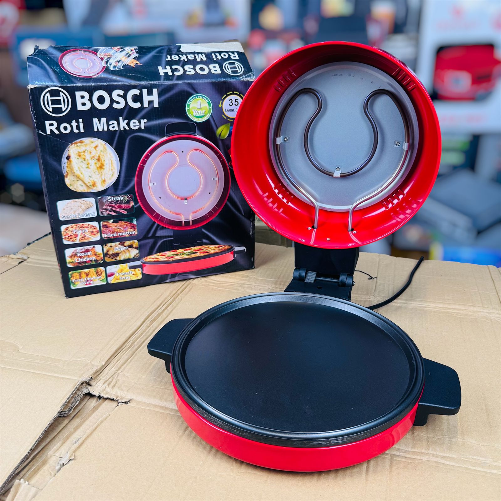 Lot imported 30 cm pizza maker & roti maker