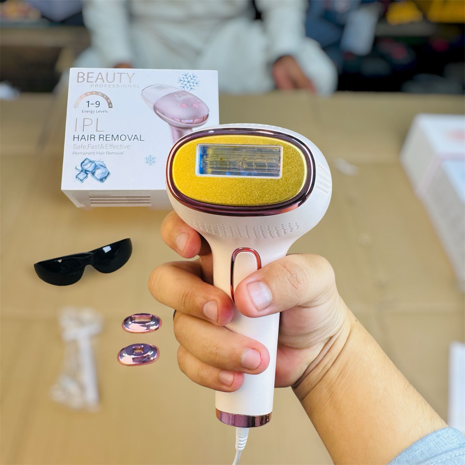 Beauty professional painless IPLS laser hair removal