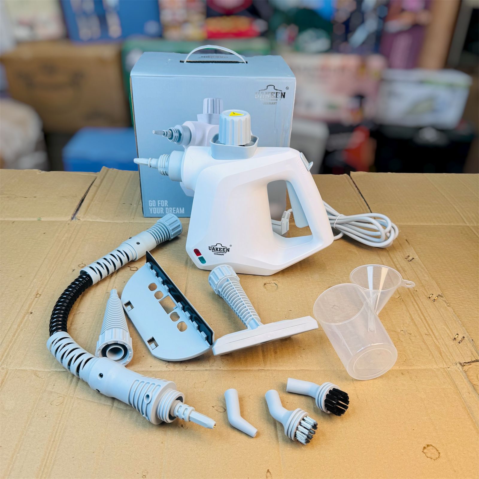 UAKEEN Multi-Purpose Handheld Pressurized Steam Cleaner ZL 1105