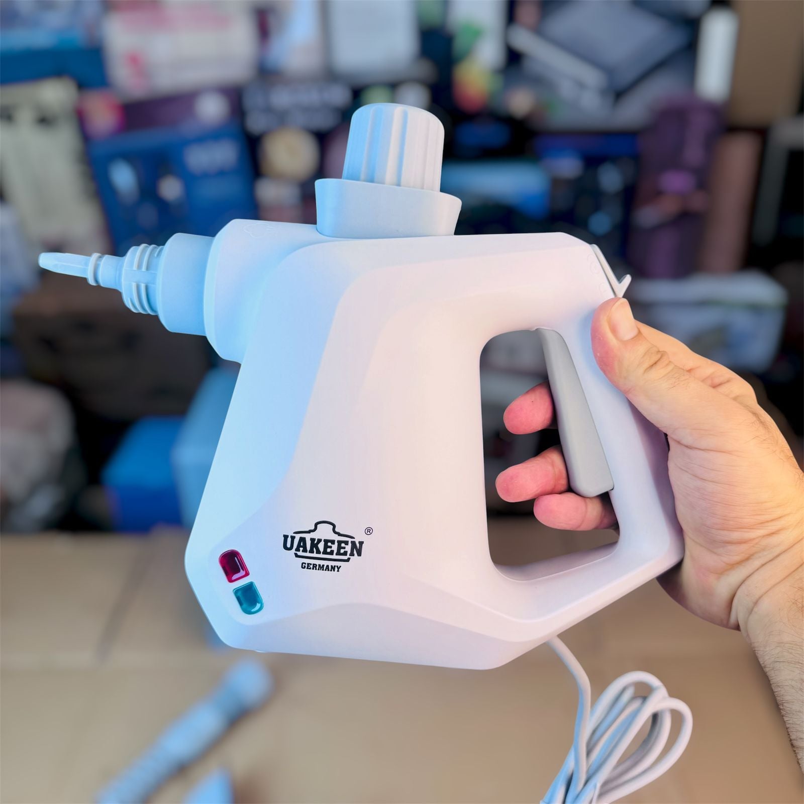 UAKEEN Multi-Purpose Handheld Pressurized Steam Cleaner ZL 1105
