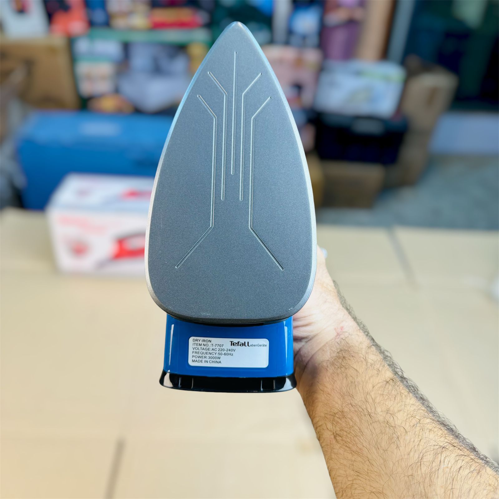 lot imported Tefall dry iron M T_7707