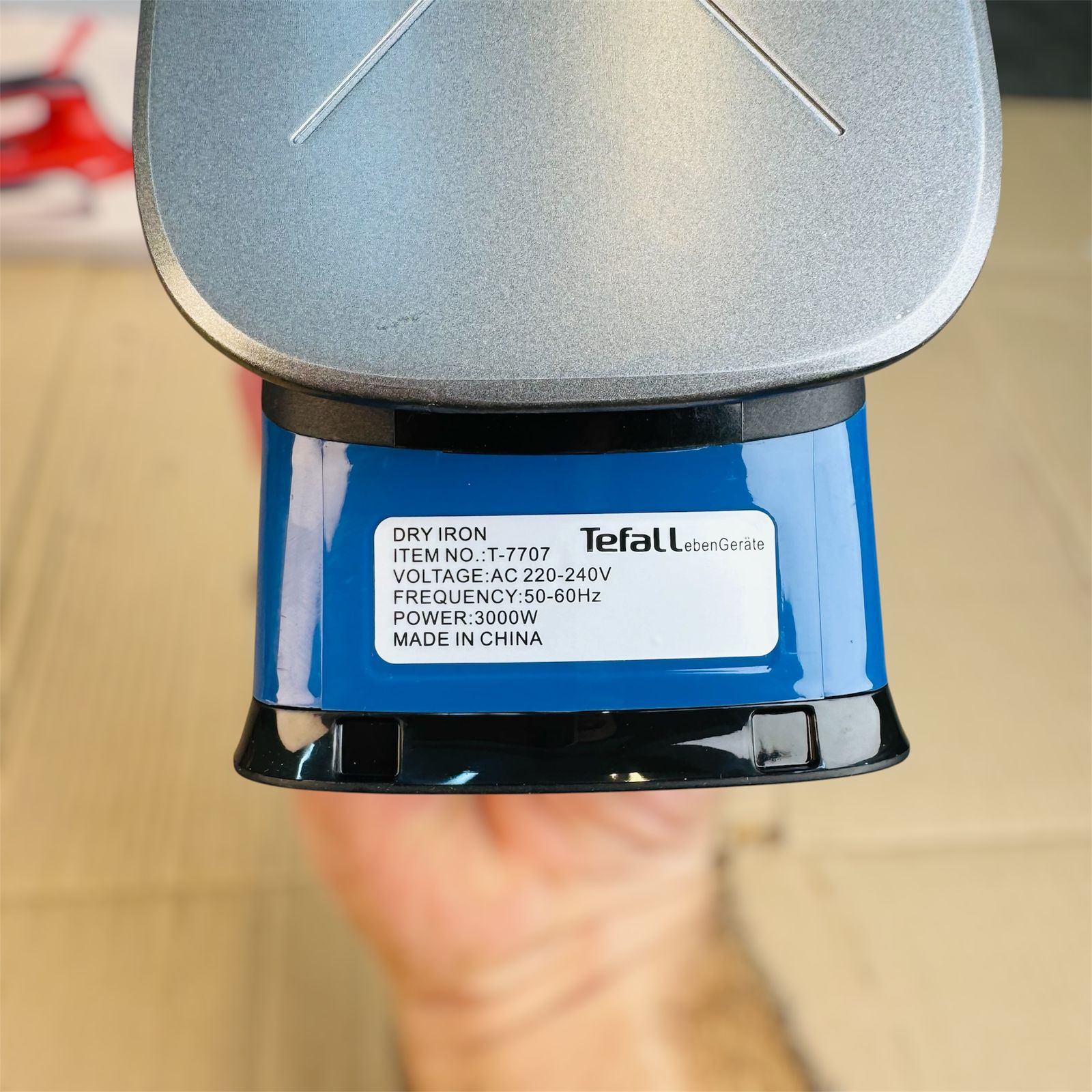 lot imported Tefall dry iron M T_7707