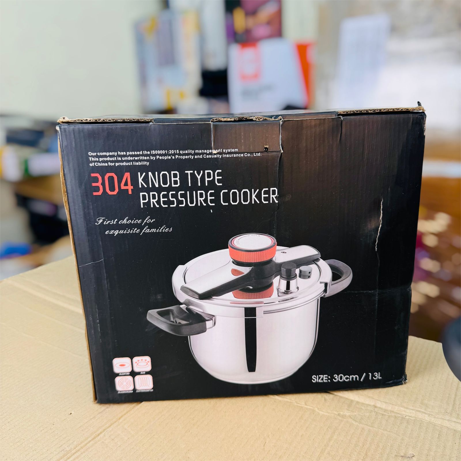 Lot imported 13L pressure cooker