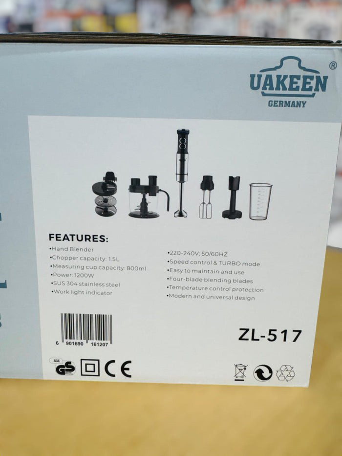 Uakeen 8-in-1 Hnad Blender Set ZL-517