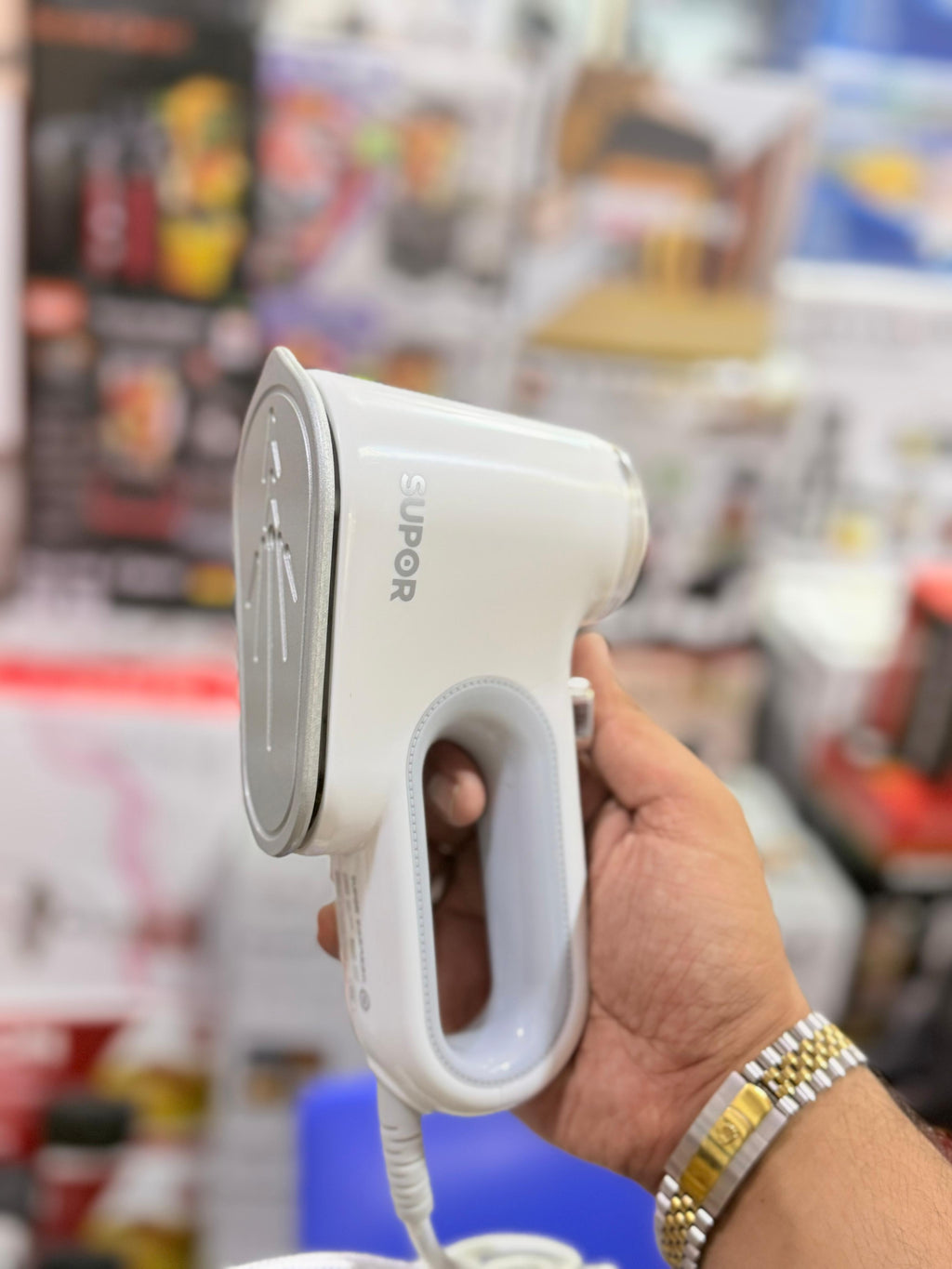Lot imported hand held steam iron